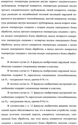 Способ измерения теплового сопротивления (варианты) и устройство для его осуществления (варианты) (патент 2308710)