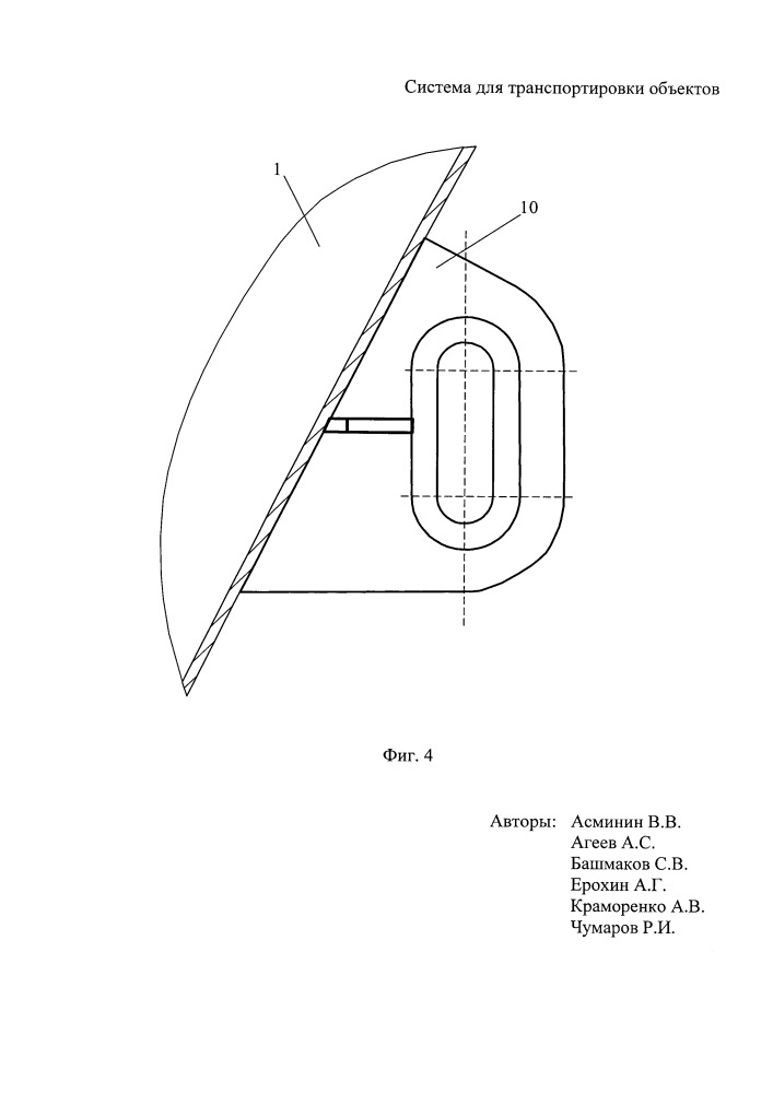 Система для транспортировки объектов (патент 2657618)
