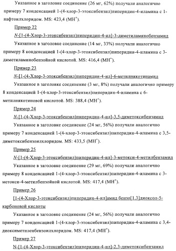 Производные пиперидин-4-иламида и их применение в качестве антагонистов рецептора sst подтипа 5 (патент 2403250)