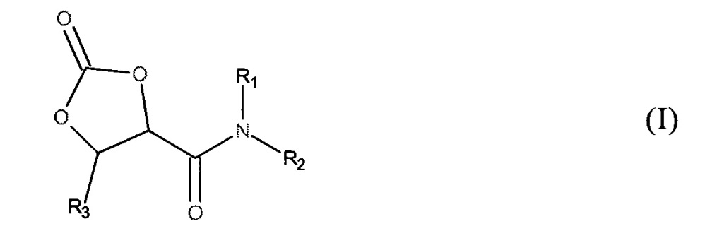 2-оксо-1,3-диоксолан-4-карбоксамиды, их получение и применение (патент 2632903)