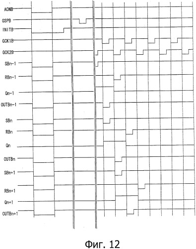 Схема возбуждения дисплея, дисплейная панель и устройство отображения (патент 2487424)