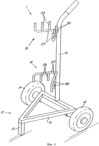 Устройство для наматывания и разматывания шлангов и кабелей (патент 2380264)