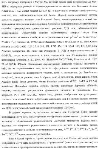 Антитело, содержащее fc-вариантную часть (варианты), фармацевтическая композиция, содержащая антитело, и способ лечения млекопитающего (патент 2390527)