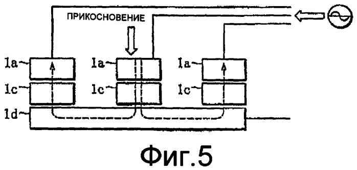 Сенсорный переключатель электролюминесцентного излучения (патент 2389132)