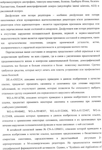 Терапевтические способы и применения сапогенинов и их производных (патент 2332999)