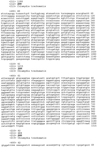 Соединения и способы для лечения и диагностики хламидийной инфекции (патент 2410394)