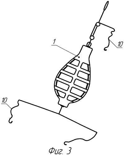 Кормушка для рыб (варианты) (патент 2433588)