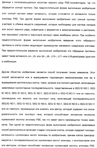 Новый ген элонгазы и способ получения полиненасыщенных кислот жирного ряда (патент 2311457)