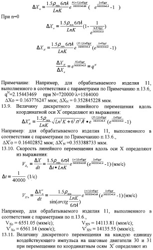 Способ формообразования сферовинтовых конических зубчатых поверхностей и устройство для его реализации (патент 2309028)