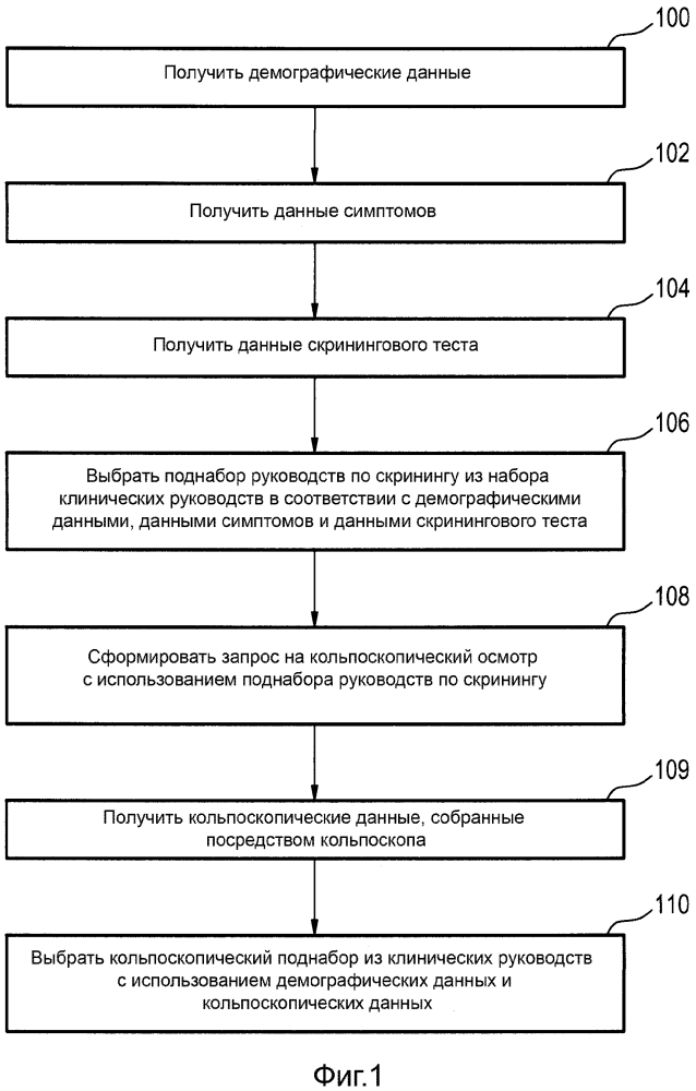 Выбор клинического руководства по раку шейки матки (патент 2647159)