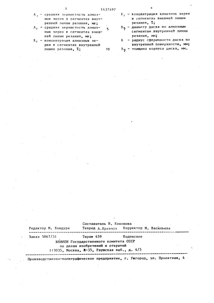 Исполнительный орган проходческого комбайна (патент 1437497)