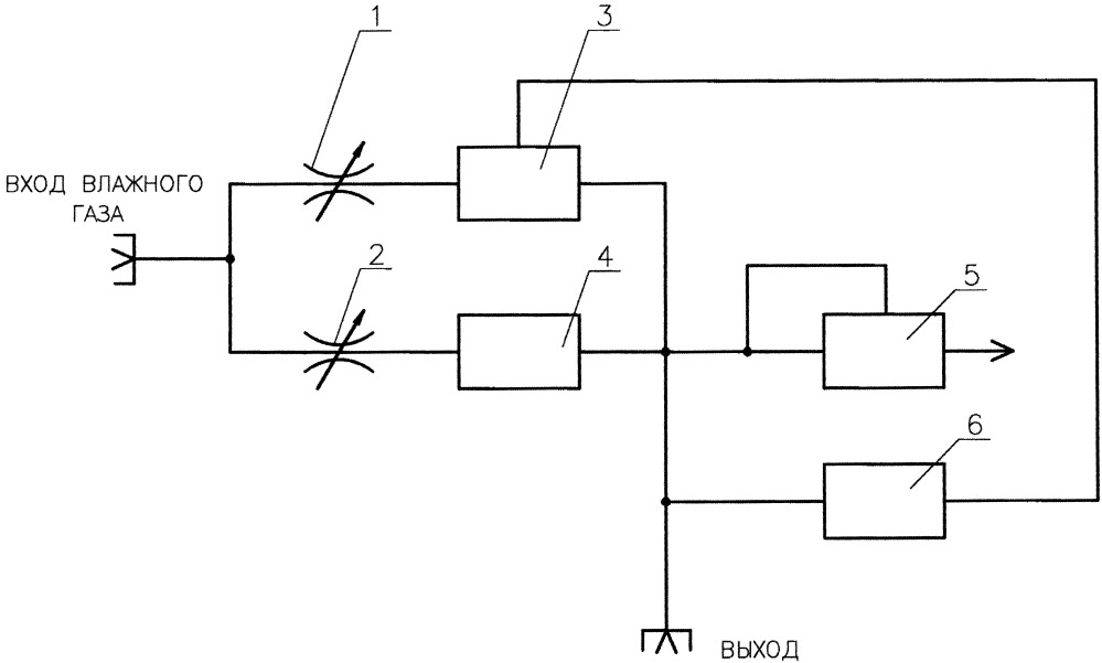 Регулятор влажности газа (патент 2664810)
