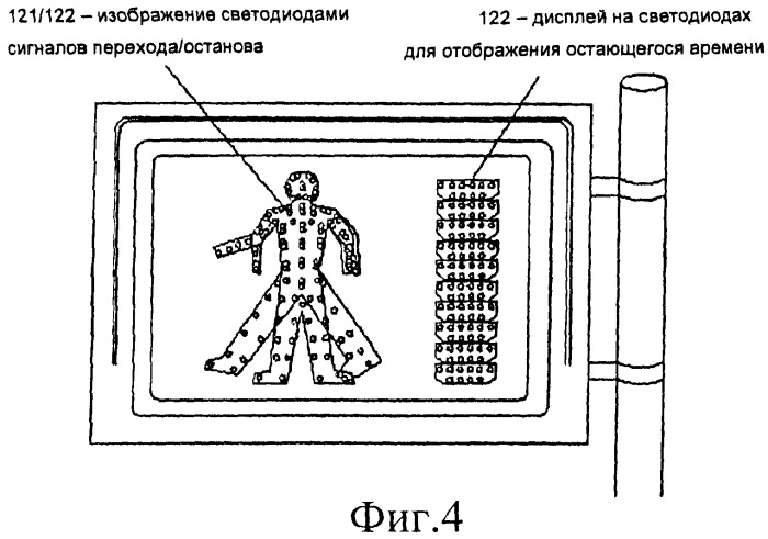 Многоцелевая сигнальная система на светодиодах для пешеходов и управления дорожным движением (патент 2395846)