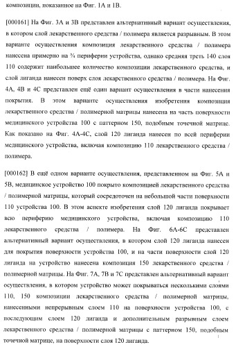 Захват эндотелиальных клеток-предшественников элюирующим лекарственные средства имплантируемым медицинским устройством (патент 2400256)