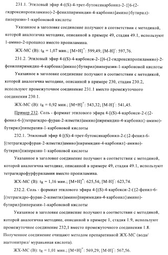 Производные пиримидина и их применение в качестве антагонистов рецептора p2y12 (патент 2410393)