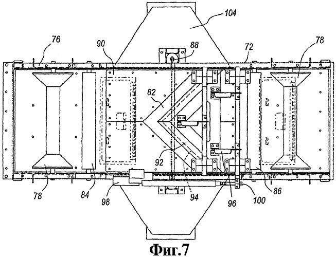 Узел промежуточной разгрузки роликового ленточного конвейерного устройства закрытого типа (варианты) и способ удаления сыпучего материала (патент 2311330)