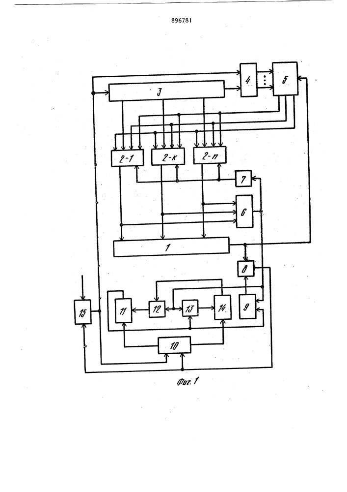 Устройство синхронизации (патент 896781)