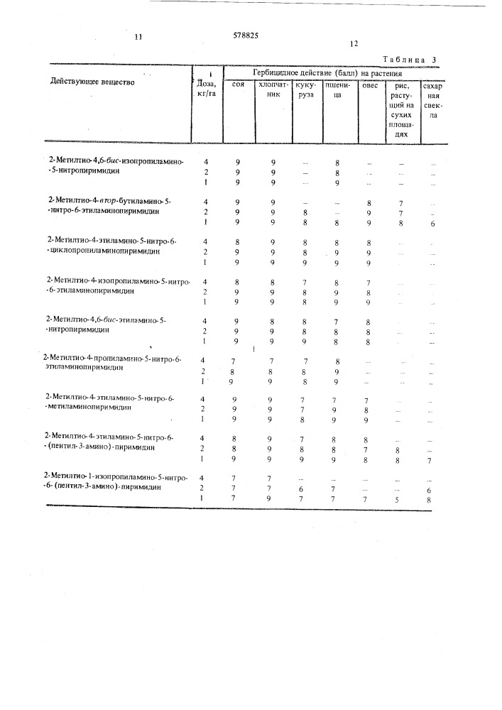 Гербицидный состав (патент 578825)