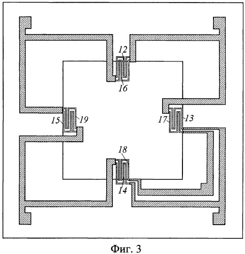 Полупроводниковый датчик давления с частотным выходным сигналом (патент 2430342)