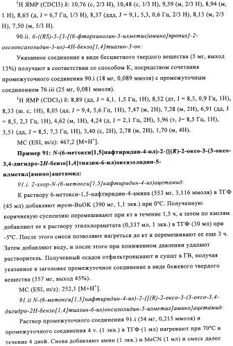 Производные оксазолидиновых антибиотиков (патент 2506263)