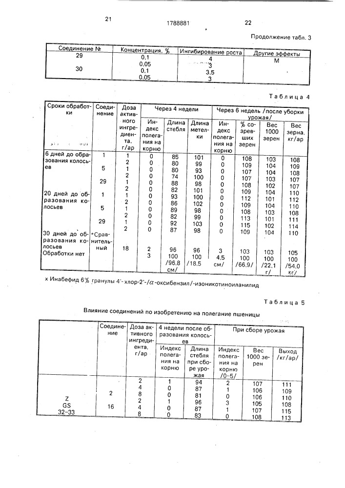 Способ регулирования роста культурных растений (патент 1788881)