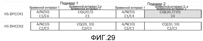 Обратная связь посылки многочисленных несущих нисходящей линии связи (патент 2519409)