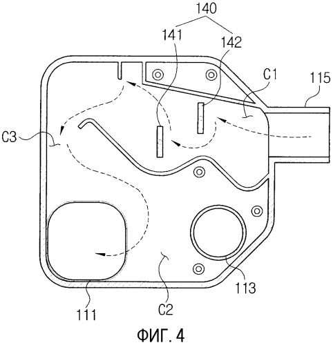 Пылесборное устройство пылесоса и способ сбора пыли (патент 2301615)