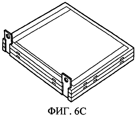 Аппарат и способ для закрепления пакетных элементов батареи (патент 2399992)