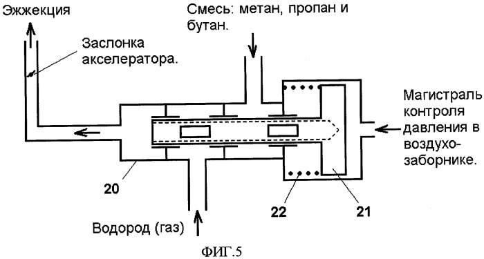 Гиперзвуковой прямоточный двигатель (патент 2371599)