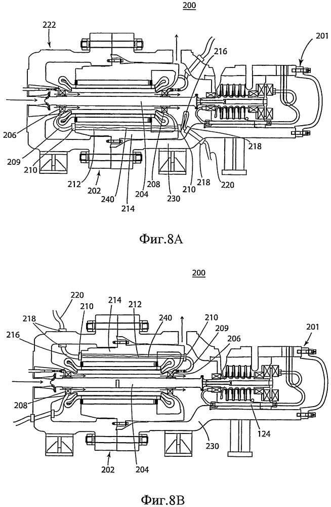 Турбоустановка (варианты ), компрессорный модуль и способ электрического присоединения магнитных подшипников в турбоустановке к внешнему разъему (патент 2601398)