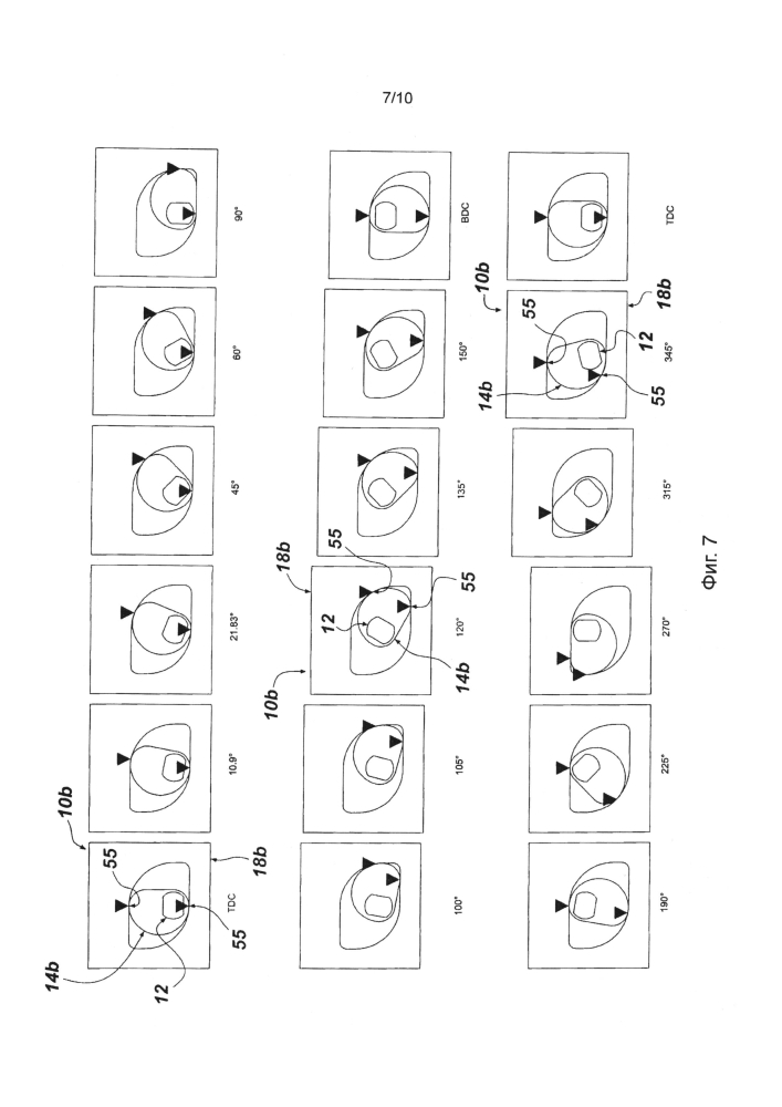 Десмодромный вал и вилка в сборе для преобразования прямолинейного движения во вращательное (патент 2597032)