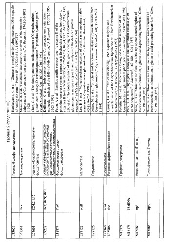 Гены corynebacterium glutamicum, кодирующие белки, участвующие в метаболизме углерода и продуцировании энергии (патент 2321634)