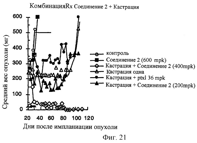 Синергические способы и композиции для лечения рака (патент 2264217)
