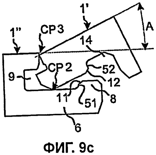 Механическое сцепление панелей пола вертикальным складыванием (патент 2458221)