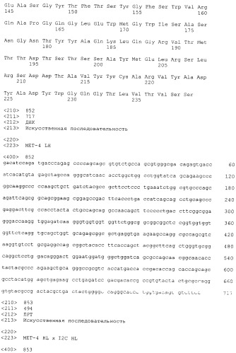 Pscaxcd3, cd19xcd3, c-metxcd3, эндосиалинxcd3, epcamxcd3, igf-1rxcd3 или fap-альфаxcd3 биспецифическое одноцепочечное антитело с межвидовой специфичностью (патент 2547600)