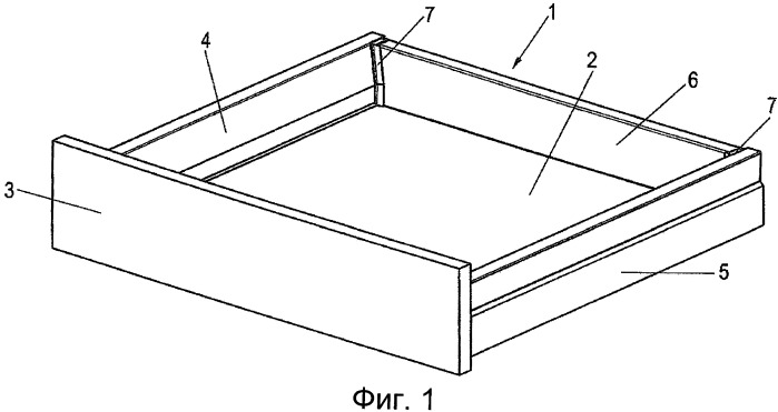 Выдвижной ящик (патент 2516151)