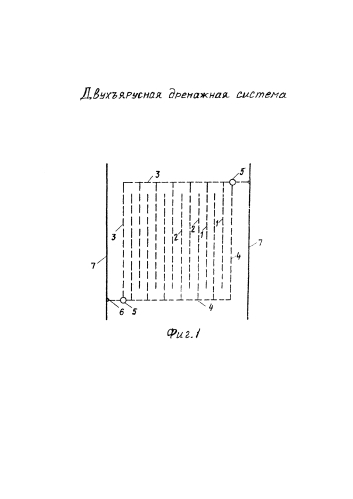 Двухъярусная дренажная система (патент 2584313)