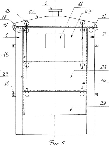 Стальной котел водогрейный автономный разборного типа "северный" (скварт) (патент 2517959)