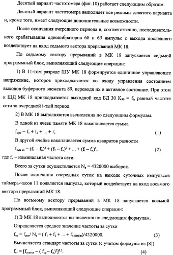 Частотомер промышленного напряжения ермакова-федорова (варианты) (патент 2362175)