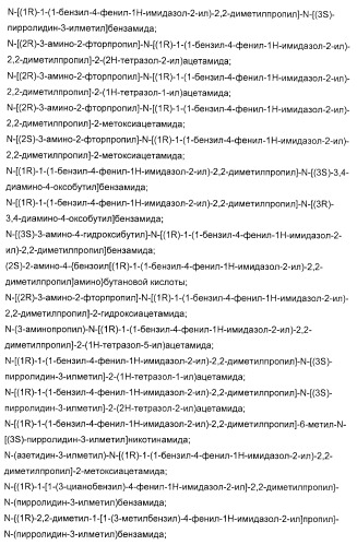 N-(1-(1-бензил-4-фенил-1н-имидазол-2-ил)-2,2-диметилпропил)бензамидные производные и родственные соединения в качестве ингибиторов кинезинового белка веретена (ksp) для лечения рака (патент 2427572)