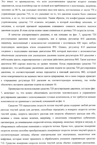Клапан для закрывания контейнера, контейнер и система и способ заполнения контейнера (патент 2311586)