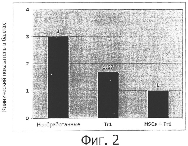 Tr1-клетки, мезенхимальные стволовые клетки и их применение (патент 2493869)