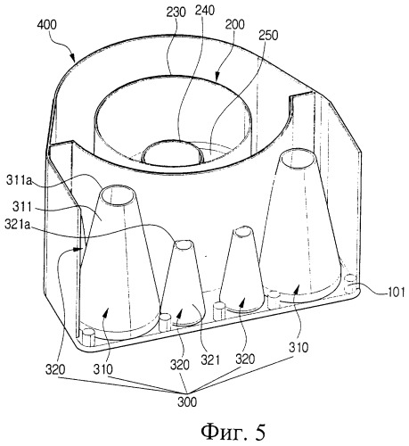 Мультициклонное пылеотделяющее устройство (варианты) (патент 2332920)