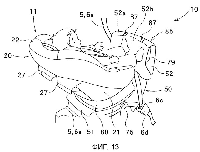 Детское автокресло (патент 2501675)