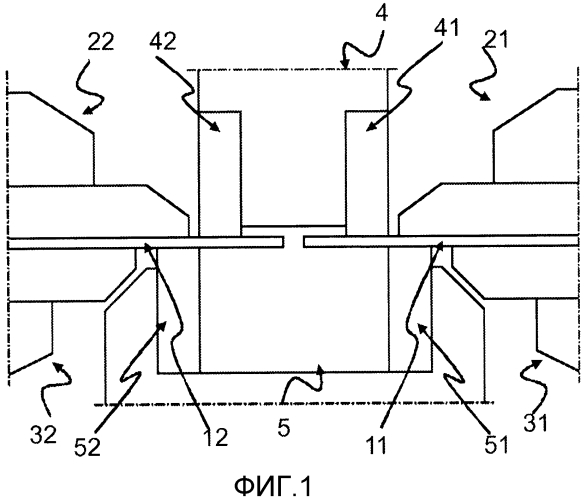 Машина для стыкового соединения стальных полос, выполненная с возможностью индукционной термической обработки сварных швов стыкового соединения (патент 2554833)