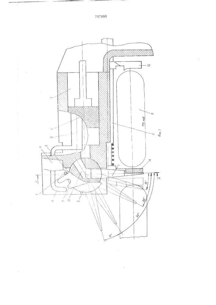 Устройство для нанесения на поверхность заготовки отделочного полуфабриката (патент 747460)