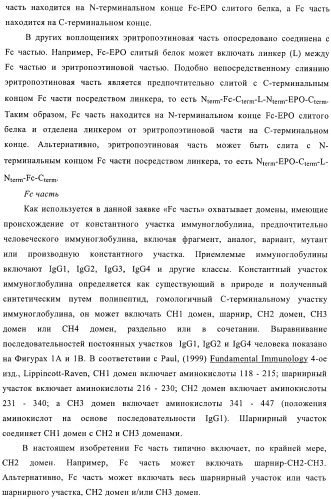 Fc-эритропоэтин слитый белок с улучшенной фармакокинетикой (патент 2370276)