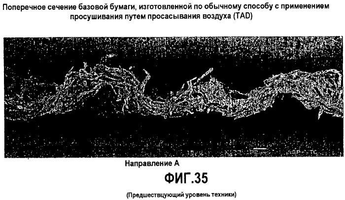 Способ крепирования посредством ткани для изготовления абсорбирующей бумаги (патент 2329345)