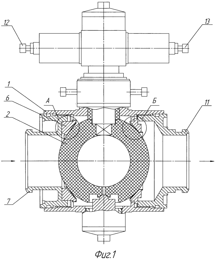 Шаровой клапан (патент 2593730)