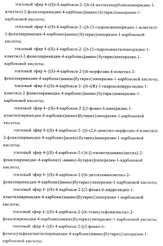 Производные пиримидина и их применение в качестве антагонистов рецептора p2y12 (патент 2410393)